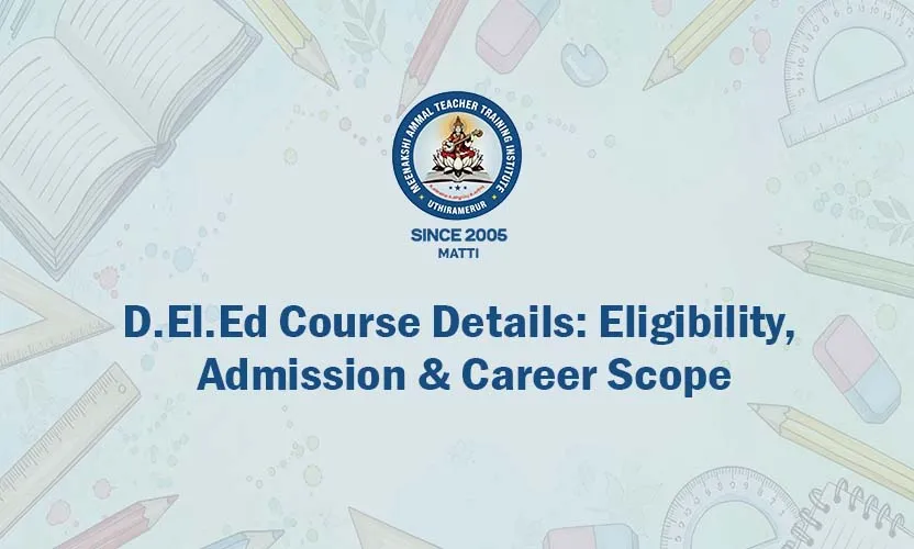 D.El.Ed Course Details