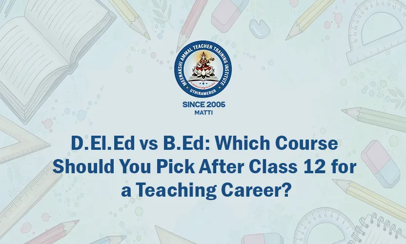 D.El.Ed vs B.Ed Comparison